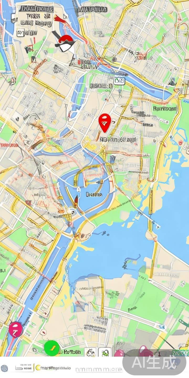 地图应用程序：如高德地图、百度地图或苹果地图，输入