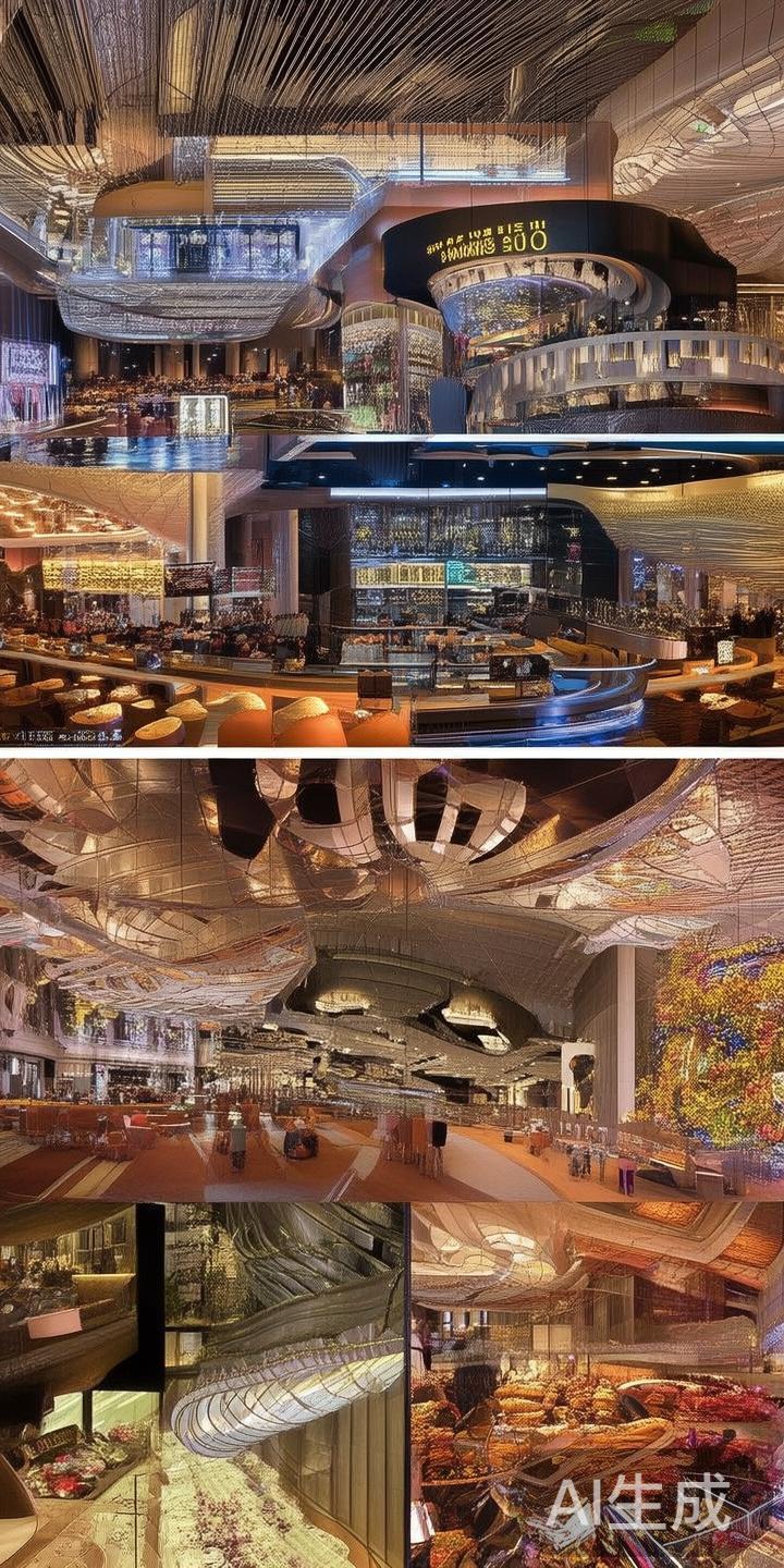 在新葡京，娱乐场所不止于博彩。丰富的餐饮、购物、表